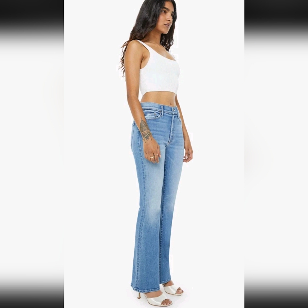 Women's Blue Flare Jeans